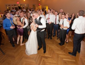 Bride and Groom Danceing