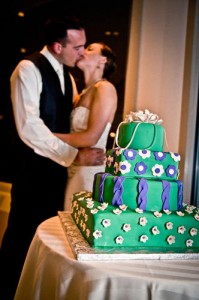 Bride and Groom Wedding Cake Garrison, NY