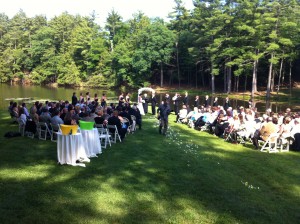 Twin Lakes Wedding Ceremony music by DJ Domenic