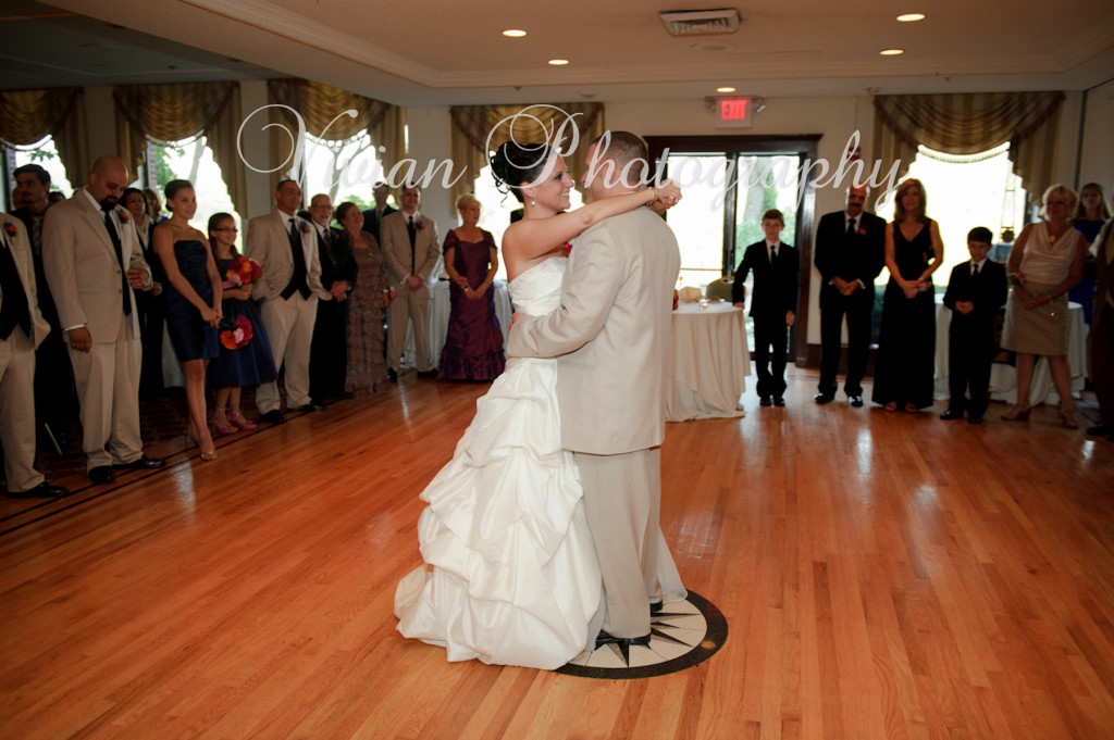 Bride and Groom First Dance at The Thayer Hotel