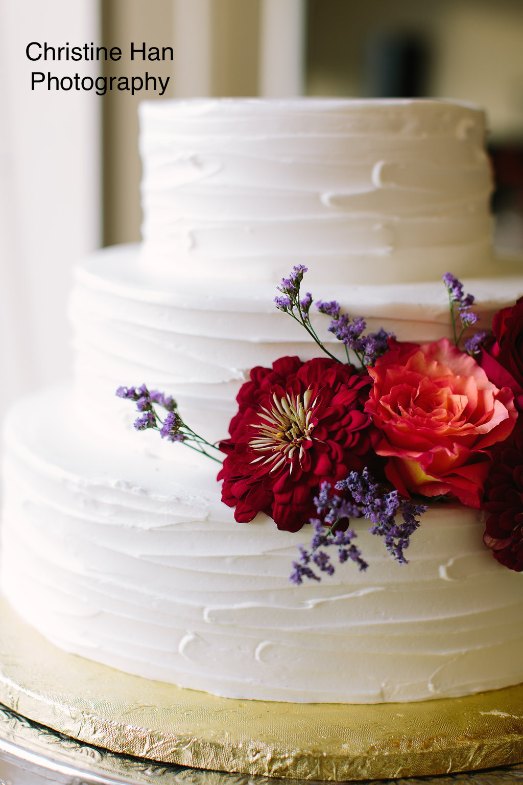 Wedding Cake at The Garrison From Christine Han Photography