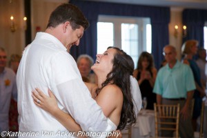 Madison Beach Hotel wedding couple