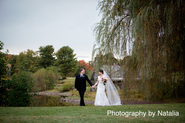 The Garrison bride wedding ceremony, located in Hudson Valley, NY. DJ Domenic Entertainment, Wedding DJ