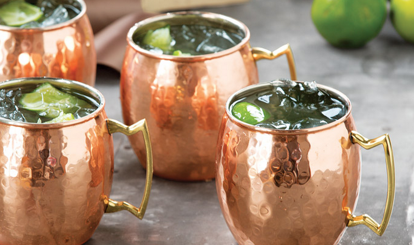 Popular signature drink the Moscow Mule 